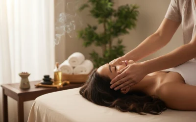 masaż na ból głowy